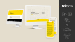 verschiedene-monitore-mit-webanwendungen-in-gelben-design