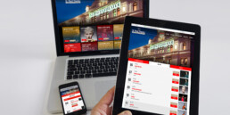 St. Pauli Theater Referenz Mockup Geräte Desktop Tablet Mobil